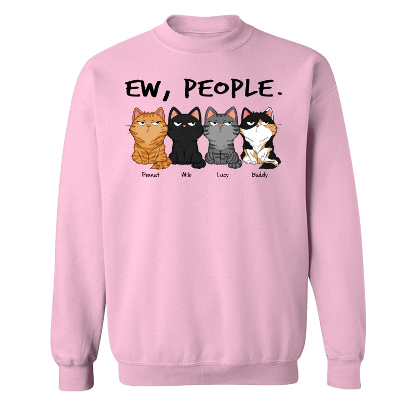 Ew People Funny Cat Expression Custom-made Gift For Cat Lover Personalized Shirt